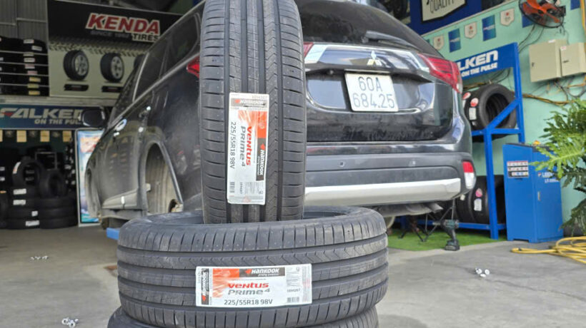 Tư Vấn Thay Lốp Hankook Ventus Prime 4 225/55R18 Cho Mitsubishi Outlander: Nâng Tầm Êm Ái và An Toàn