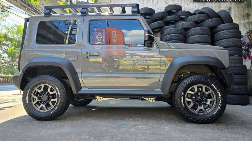 Nâng Cấp Suzuki Jimny Với Lốp Địa Hình 235/75R15 Hankook Dynapro AT2 Xtreme