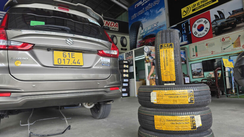 Lốp Continental CC7 Cho Suzuki Ertiga – An Toàn Tuyệt Đối, Êm Ái Bất Ngờ