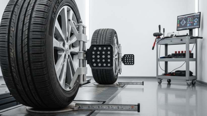 Cân chỉnh độ chụm góc lái ô tô bao lâu một lần là chuẩn nhất?