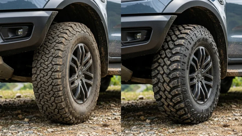 Lốp At Và Mt Khác Nhau Thế Nào Cho Xe Bán Tải