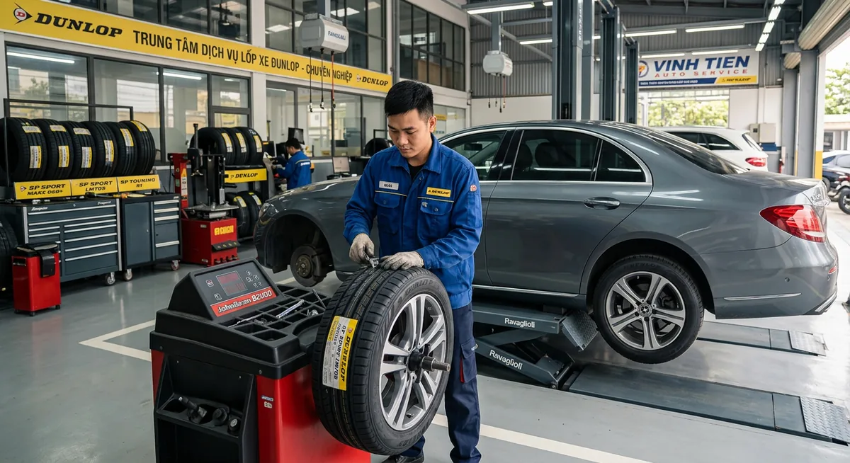So sánh lốp Dunlop SP Sport với các thương hiệu lốp khác cho xe sedan