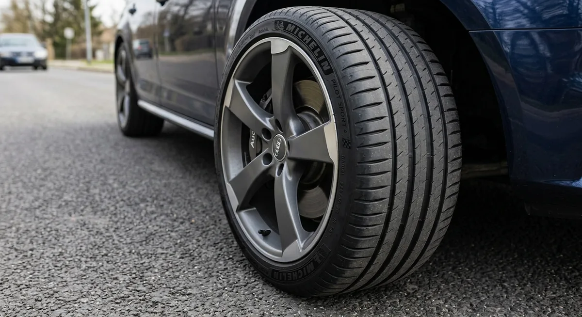 Sơ đồ cấu tạo lốp radial với các sợi bố hướng tâm