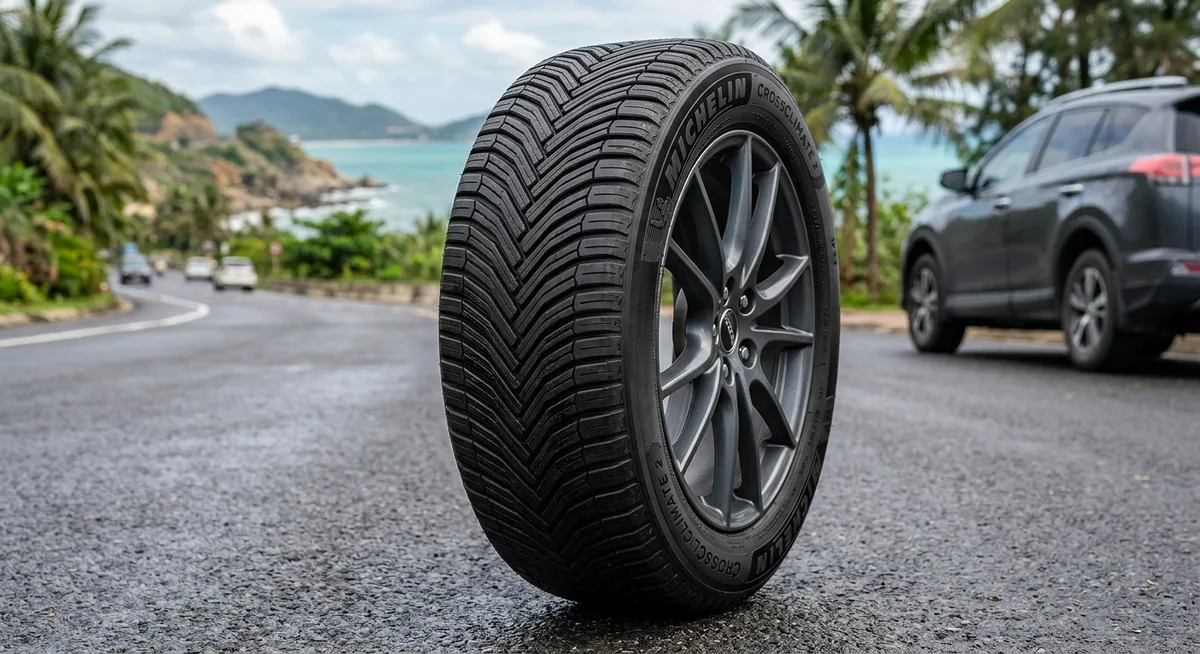 Cấu tạo chi tiết gai lốp xe 4 mùa phù hợp khí hậu Việt Nam