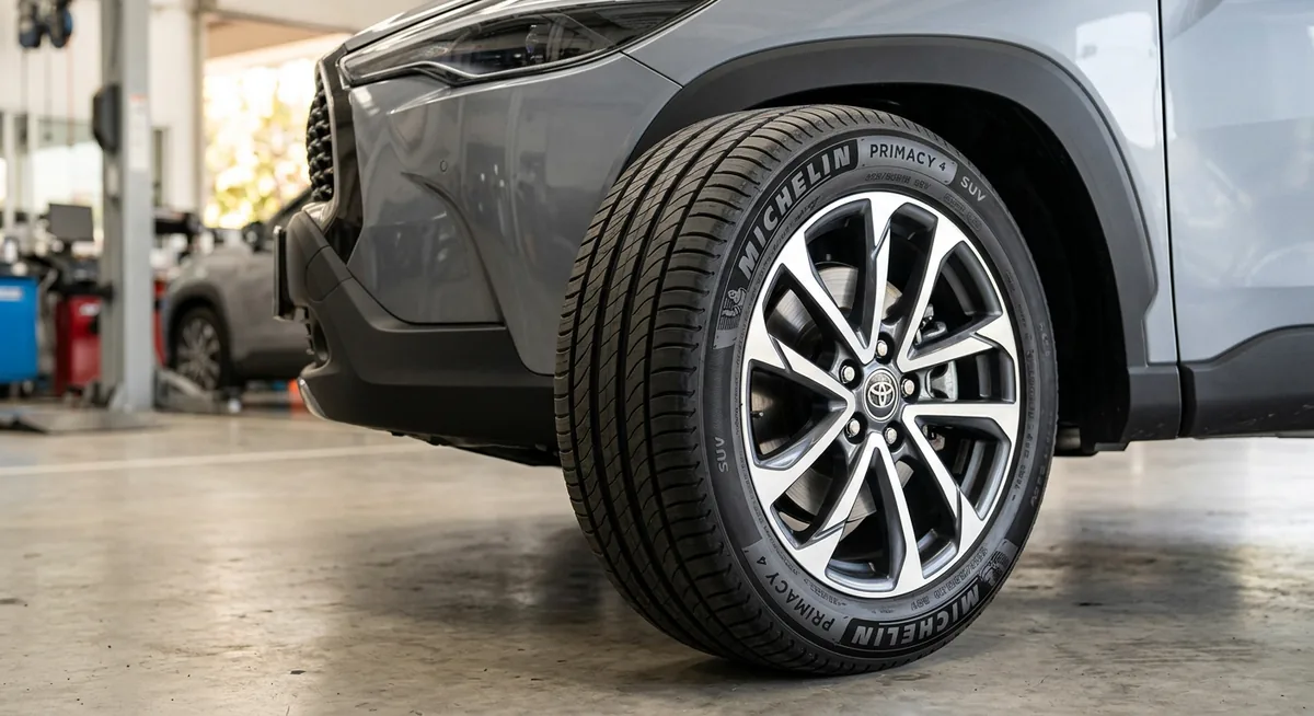 Thông số lốp xe Toyota Corolla Cross 225/50R18 và 215/60R17