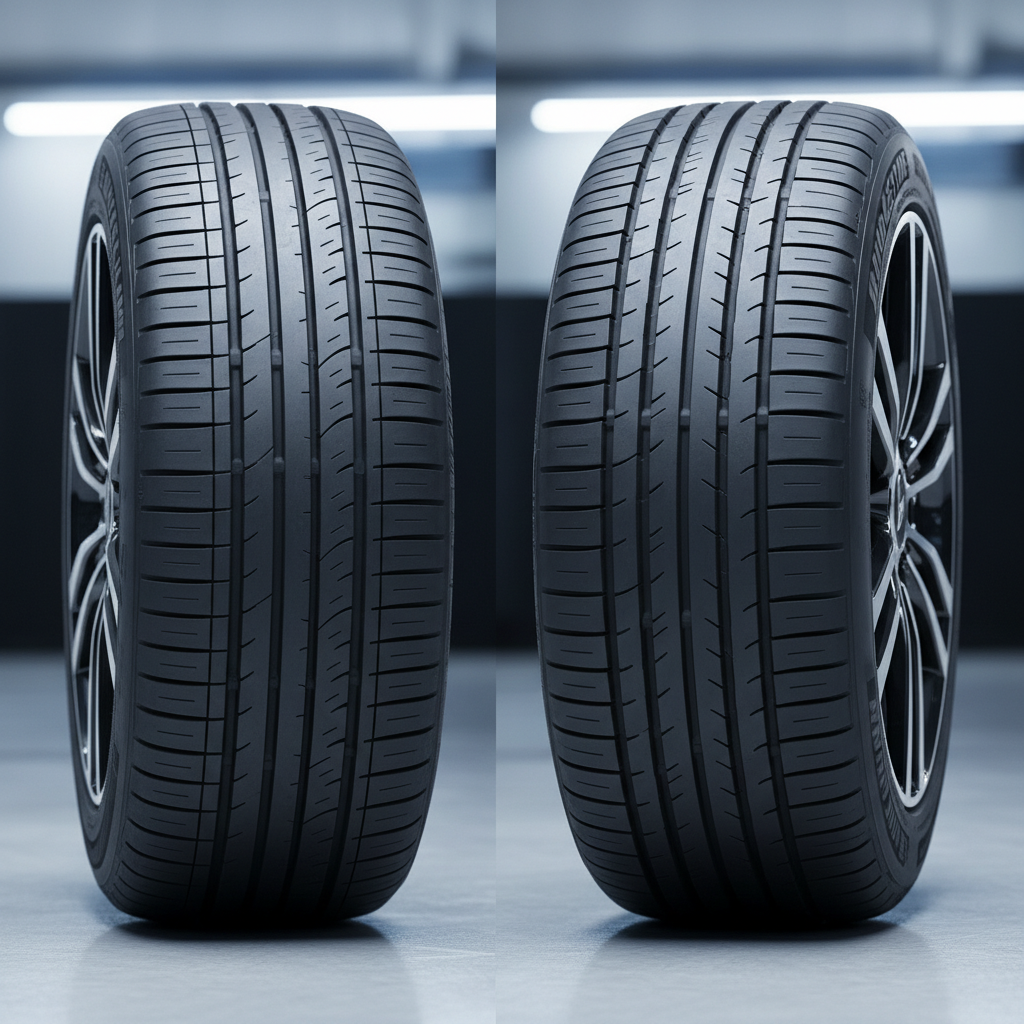 So sánh lốp Michelin và Bridgestone cho ô tô về thiết kế gai lốp