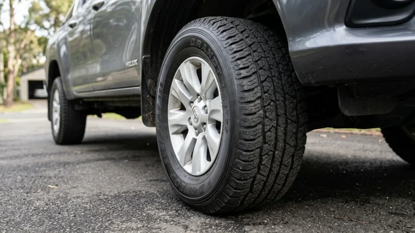 Áp Suất Lốp Xe Bán Tải Hilux Navara Triton Không Chở Hàng