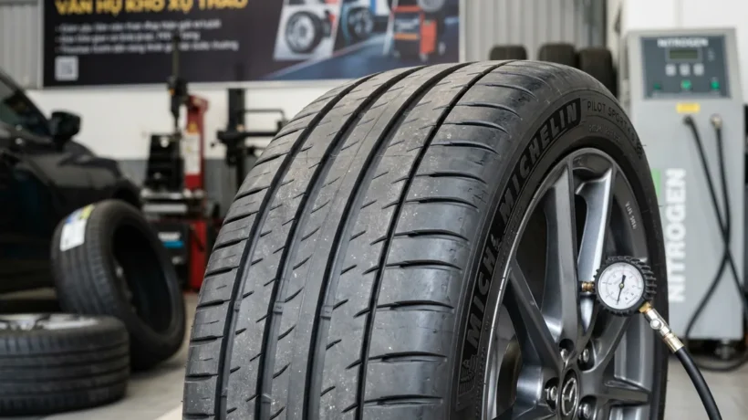 Bơm Khí Nitơ Cho Lốp Xe Ô Tô Có Tốt Không