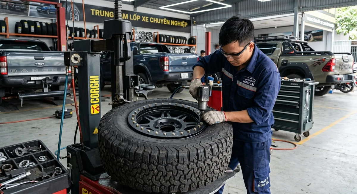 Phân biệt mâm beadlock thật và mâm giả trang trí