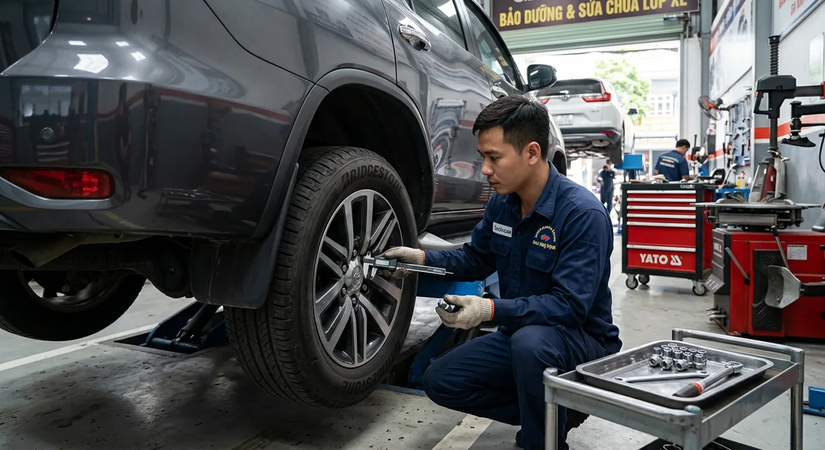 So sánh các kiểu đế ốc bánh xe phổ biến: nón, cầu và bằng