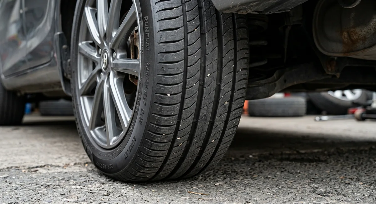 Cấu tạo chi tiết bên trong của lốp Runflat so với lốp thường