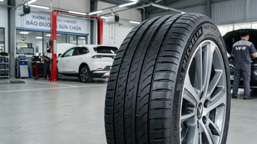 Giá Thay Lốp Xe Điện Vinfast Vf6 Vf7 Vf8 Tại Đại Lý Và Garage 2026