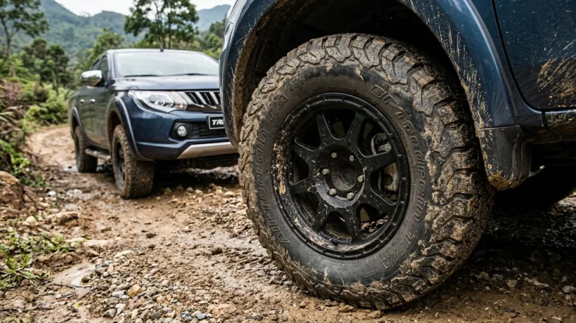 Kinh Nghiệm Chọn Lốp Offroad Cho Xe Bán Tải Triton