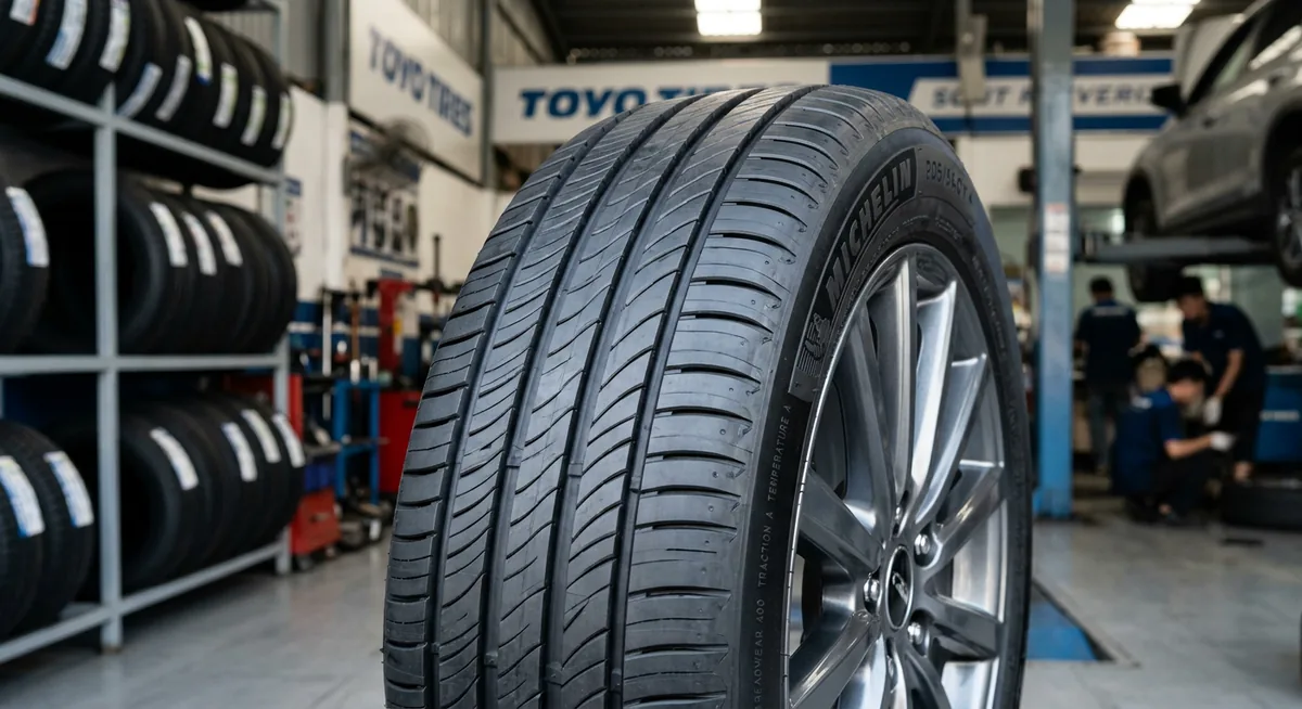 Kinh nghiệm thay lốp xe ô tô tránh bị lừa qua việc kiểm tra bề mặt lốp