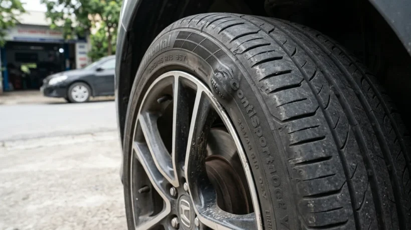 Lốp Ô Tô Bị Chửa Phồng Dộp Nguyên Nhân Và Cách Xử Lý