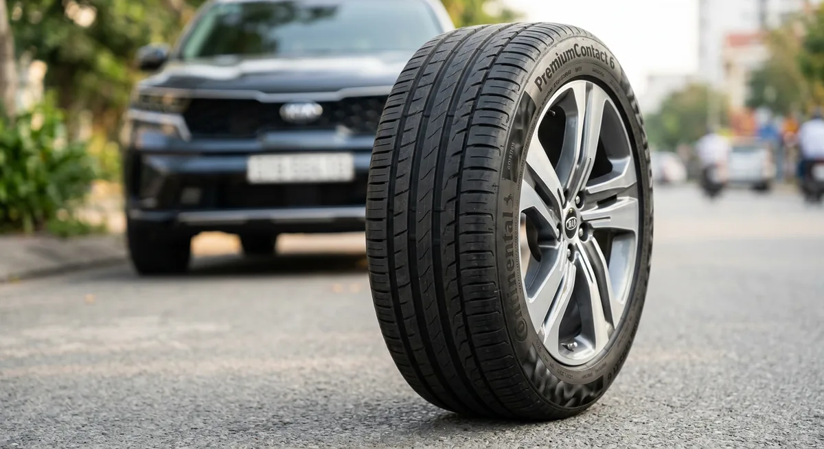 Thông số lốp xe Kia Sorento 235/55R19 chuẩn xác