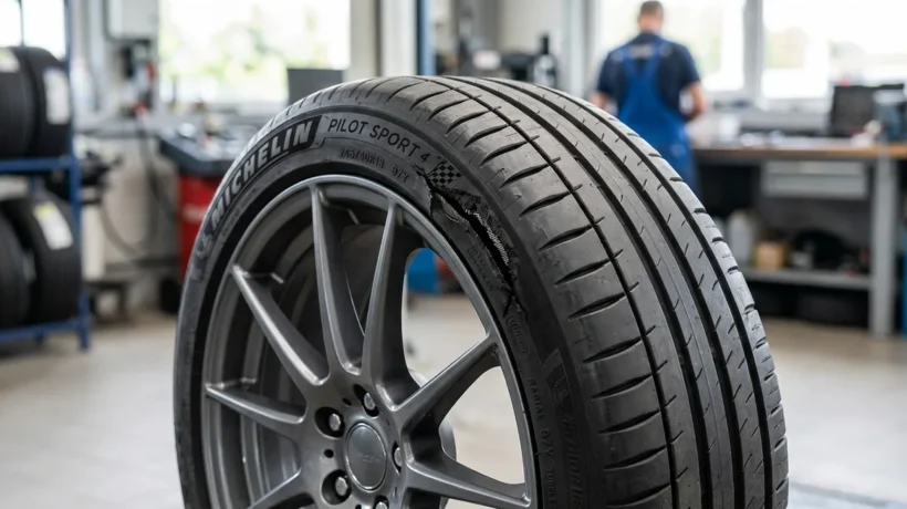 Lốp Xe Ô Tô Bị Rách Hông Bên Hông Có Vá Được Không