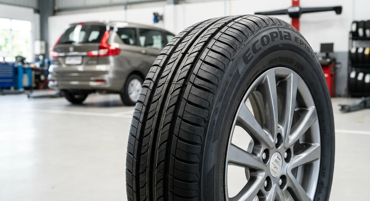 Thông số lốp xe Suzuki Ertiga 185/65R15 chi tiết trên hông lốp