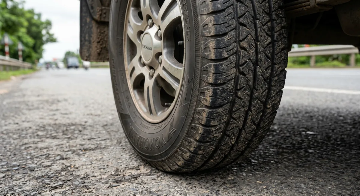 Review lốp xe tải nhẹ Yokohama bền bỉ với logo thương hiệu Nhật Bản