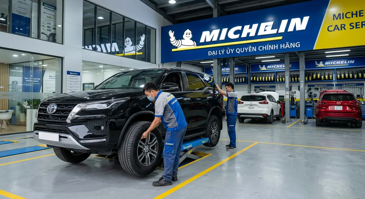 [Cách xem date lốp Michelin chính hãng trên hông lốp]