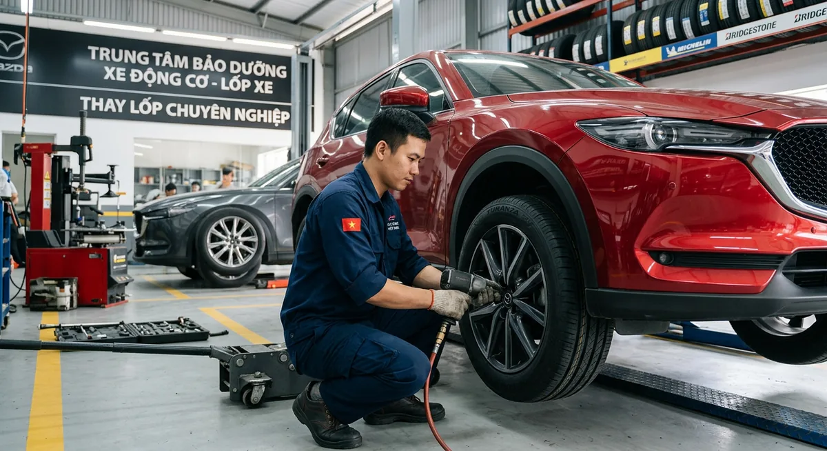 Máy cân chỉnh thước lái Hunter 3D cho Mazda CX-5