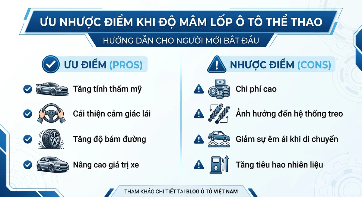 Rủi ro khi sử dụng lốp mỏng trên đường xấu