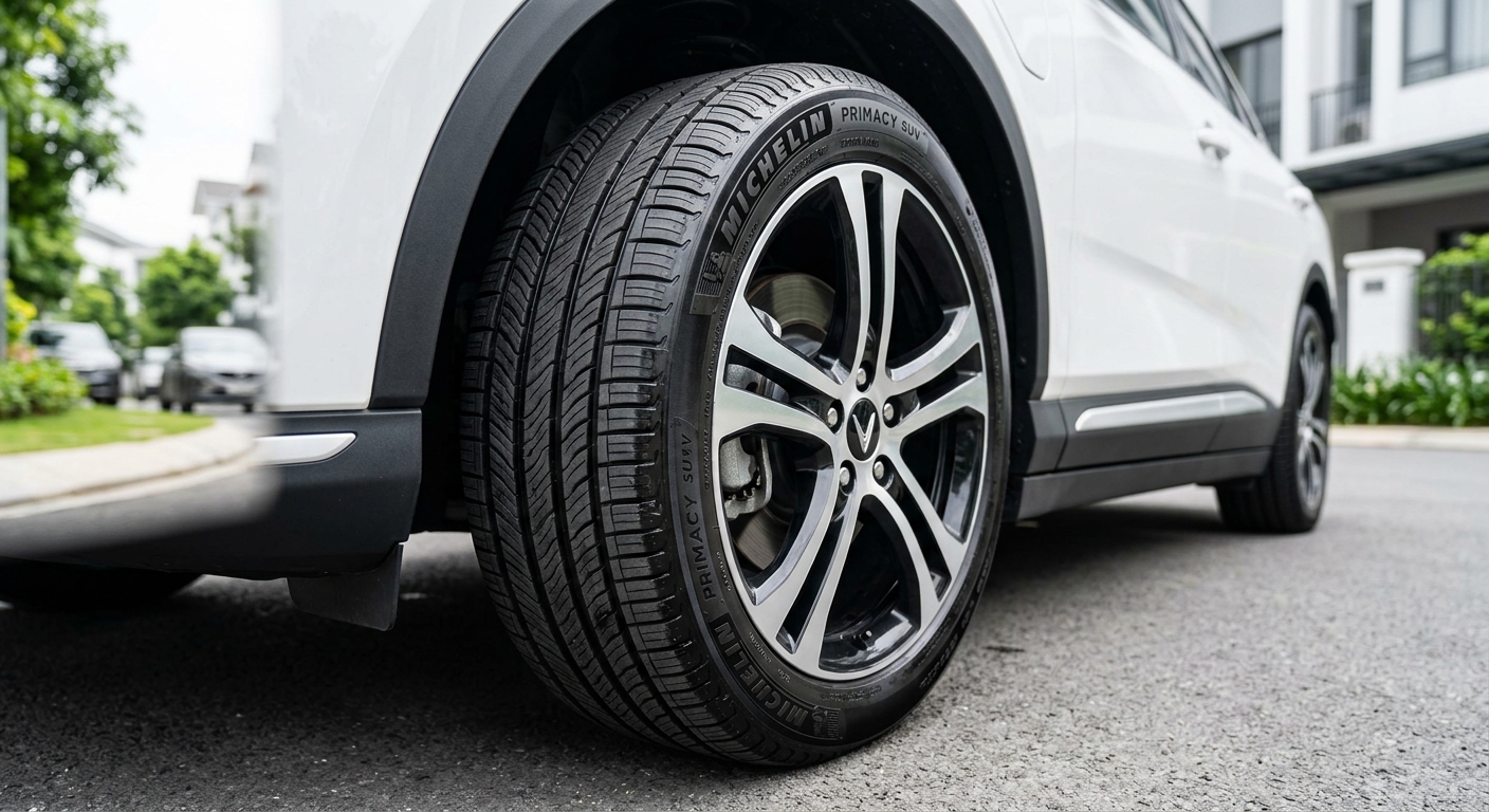 Thông số lốp xe VinFast VF8 2024 phiên bản Plus mâm 20 inch