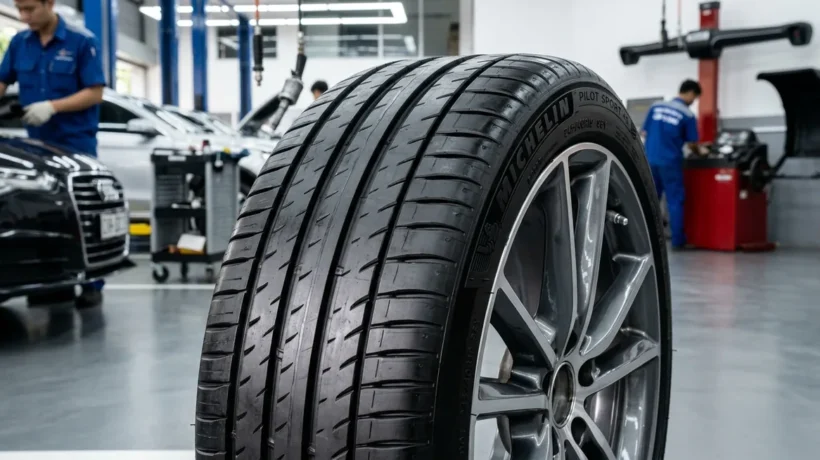 Quy Trình Chuẩn Của Một Trạm Dịch Vụ Thay Lốp 5 Sao